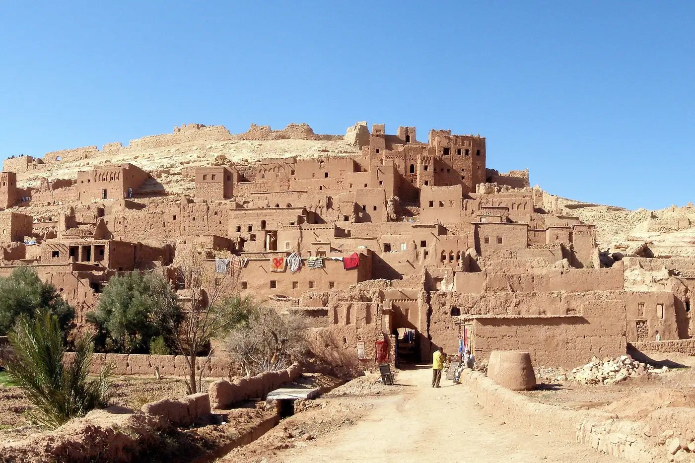 Ait Ben Haddou: panorama of the UNESCO listed ksar