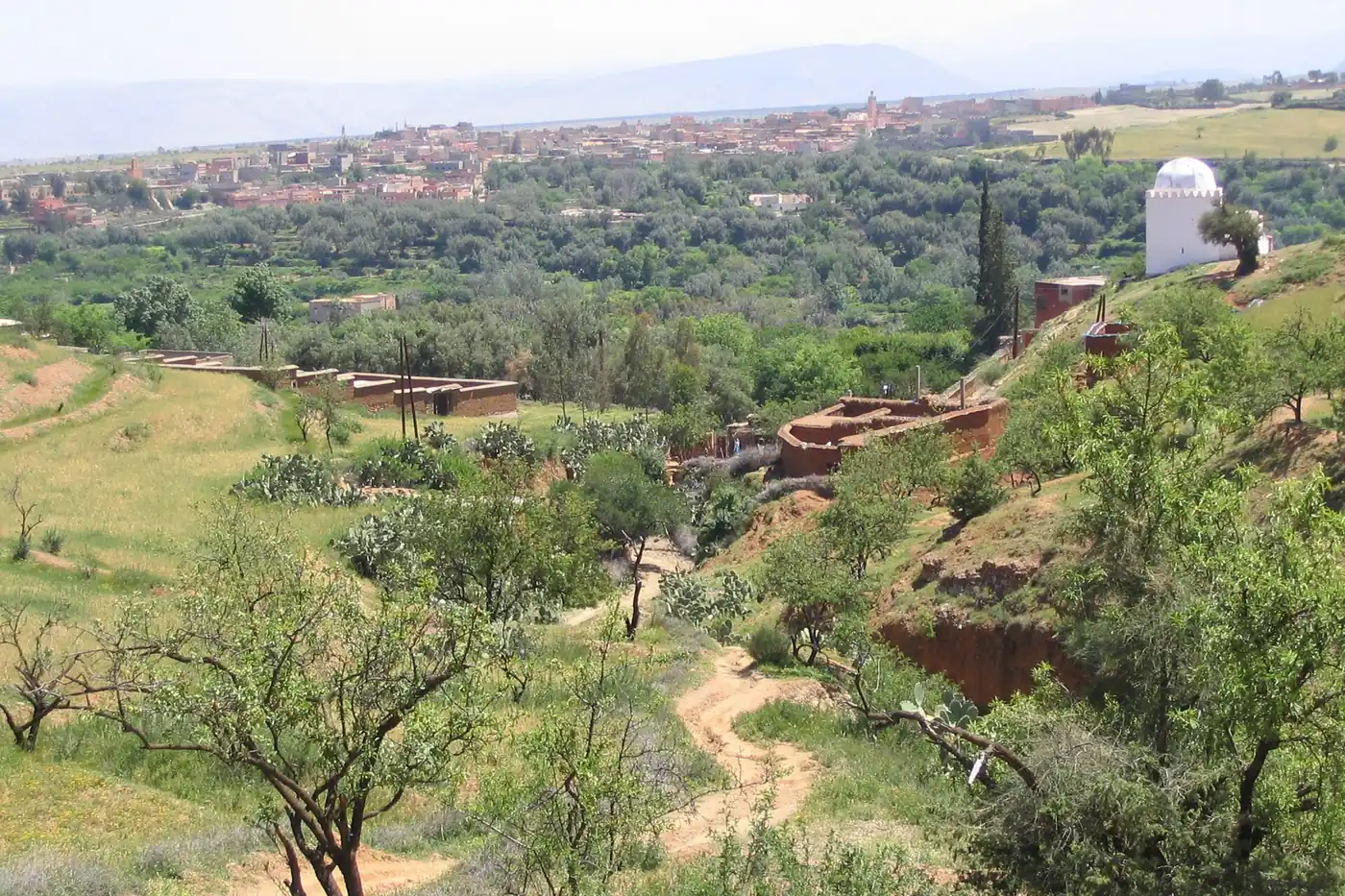 Amizmiz : la vallée verdoyante autour de la ville