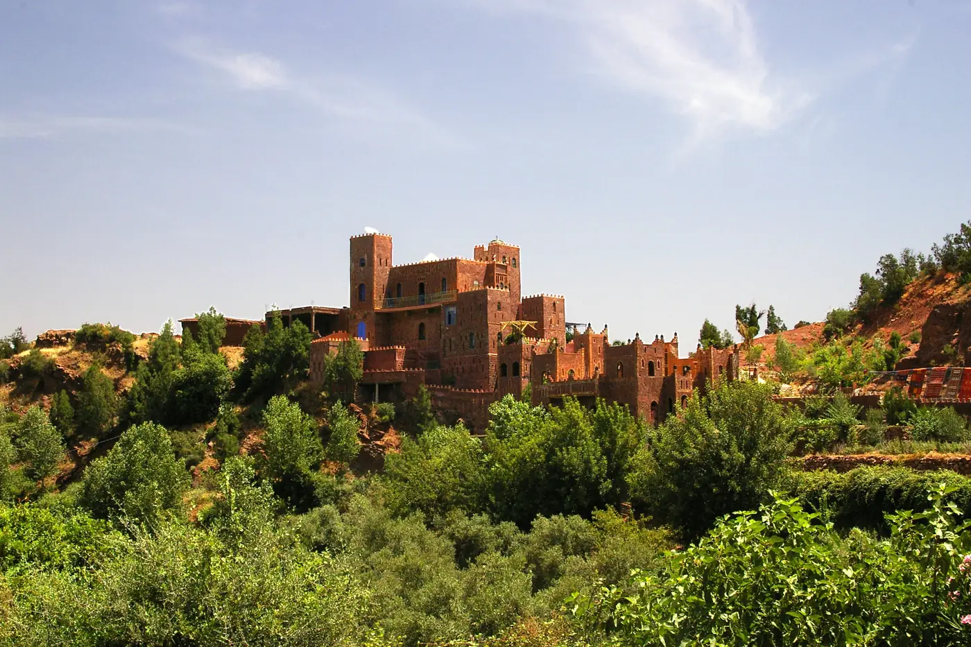 Day trips from Marrakech: kasbah in the green Ourika valley