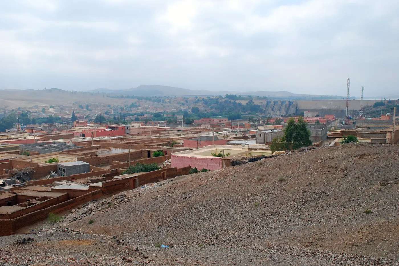 Lalla Takerkoust : le village près du lac